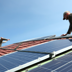 Réduire l'empreinte carbone grâce à l'utilisation de tuiles photovoltaïques Ambares-et-Lagrave